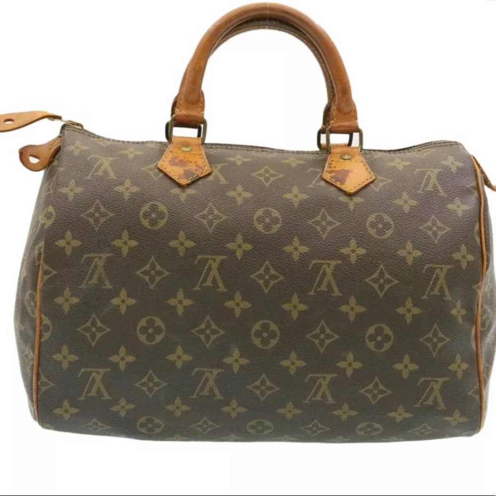 LOUIS VUITTON Monogram Speedy 30 Hand Bag